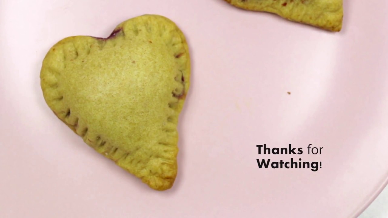 'Video thumbnail for How To Make Heart Shaped Cherry Pies'