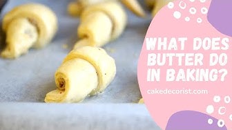 'Video thumbnail for What Does Butter Do In Baking?'