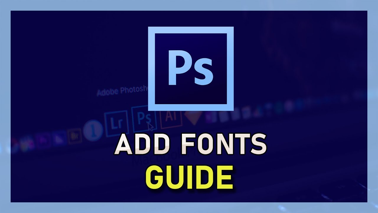 'Video thumbnail for Photoshop CC - How To Add New Fonts'